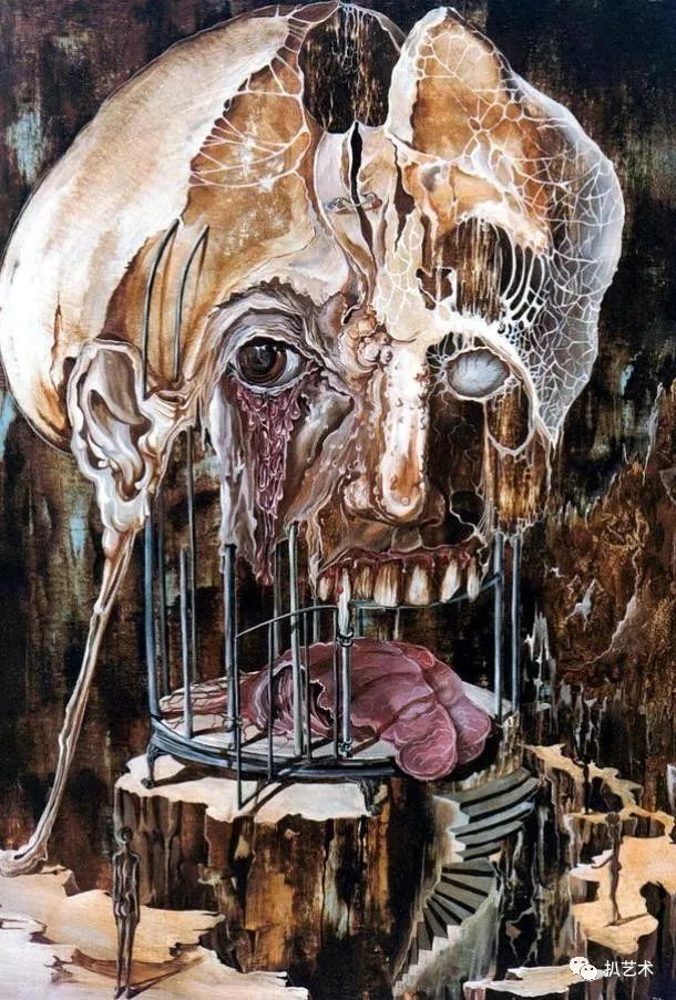 万圣节来看点吓人的画