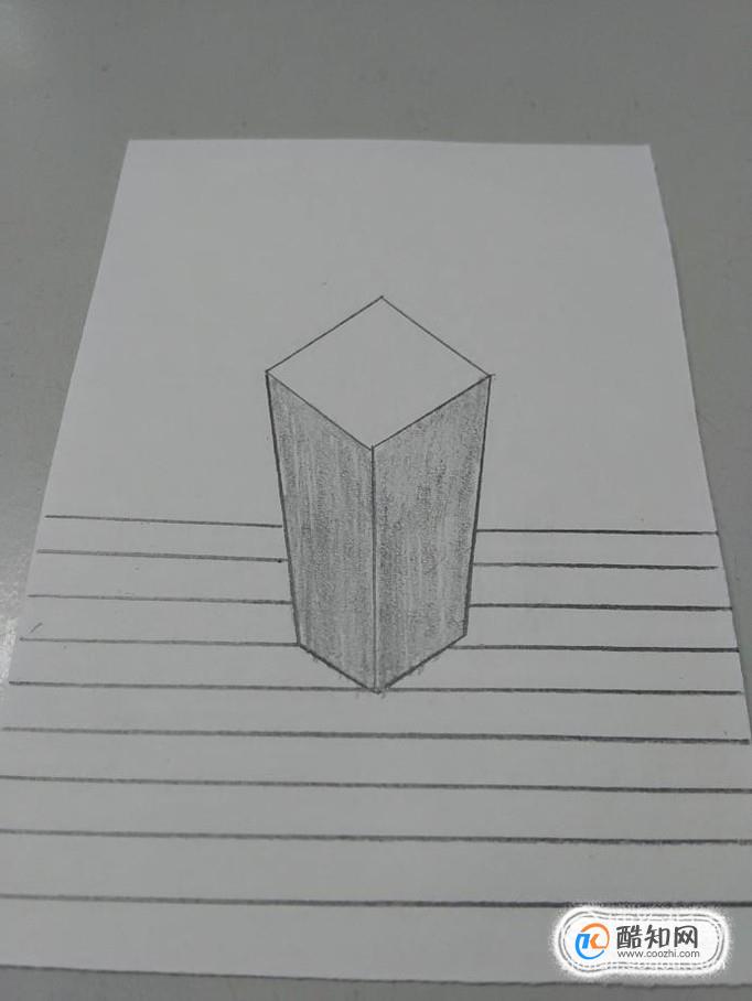 在纸上怎样画立体图形?_酷知经验网