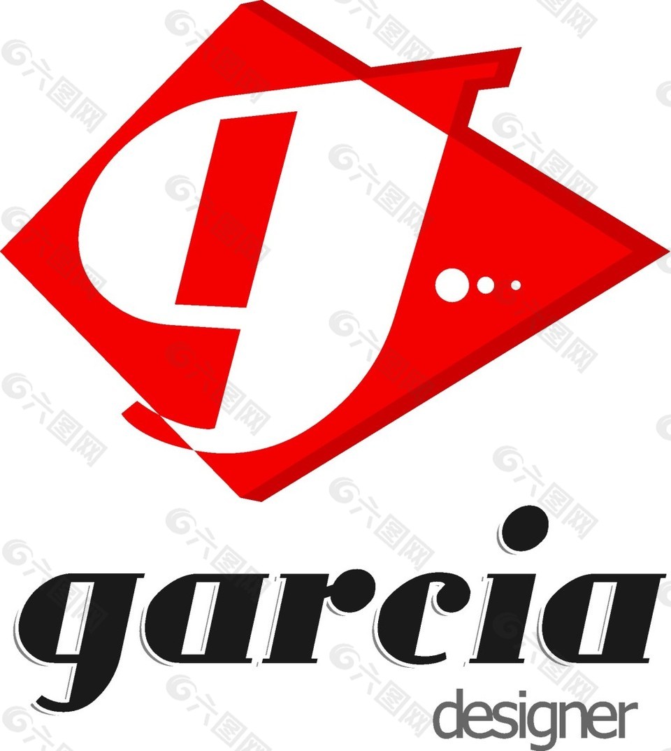 异形字母个性logo元素设计矢量