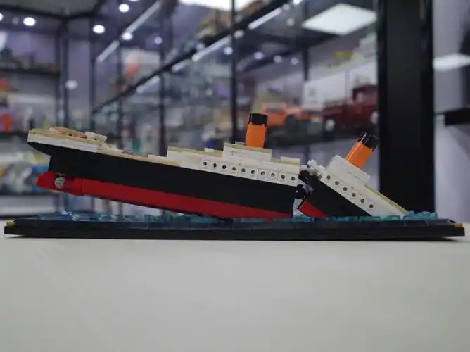 沉没瞬间#我的玩具分享#乐高#积木#铁达尼号#泰坦尼克号#titanic