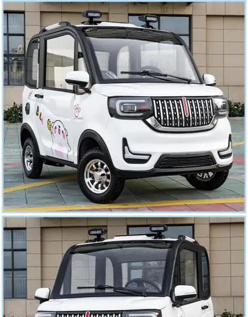 老头乐代步四轮车 新能源电动车四轮汽车家用女士接孩子代步车成年人