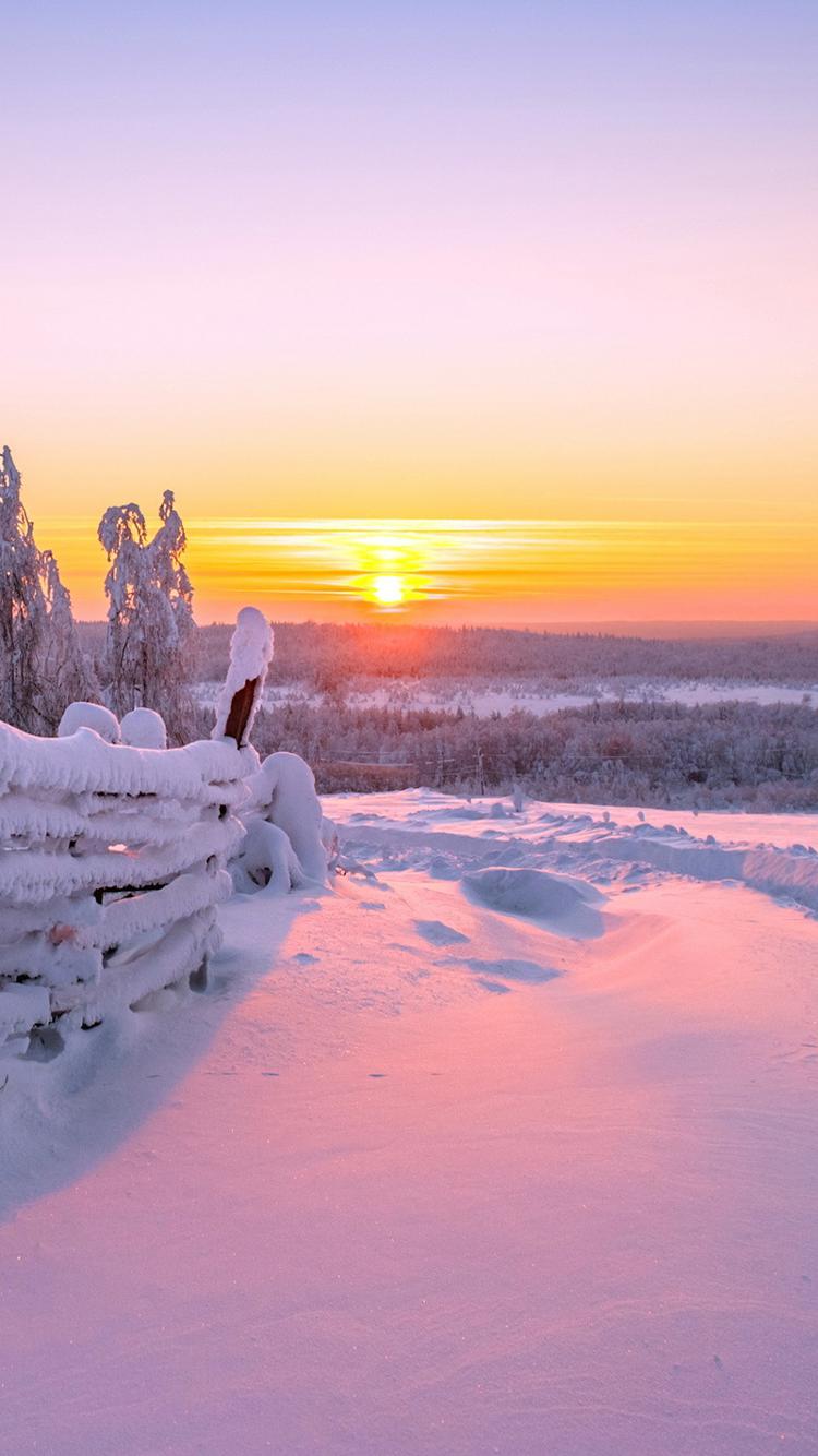 冰雪世界唯美风景