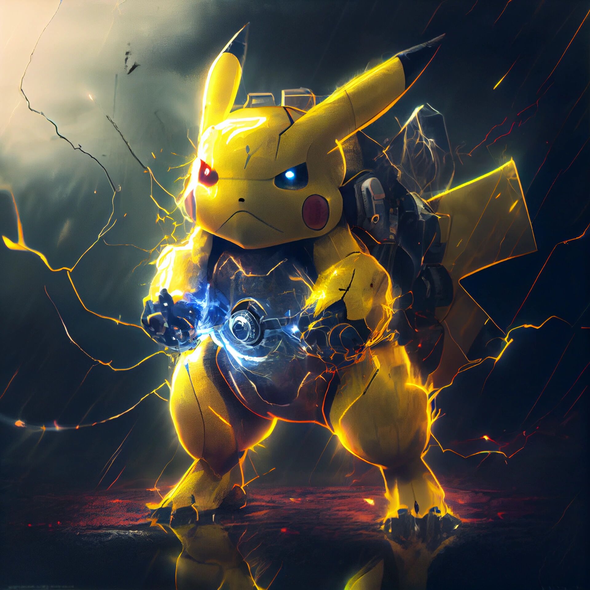 谁说皮卡丘只能是宠物?它还是最酷的机甲!