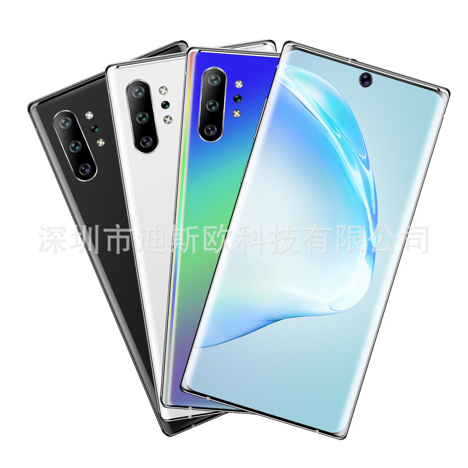 note10 跨境新款现货智能手机 6.8寸真穿孔大屏安卓机