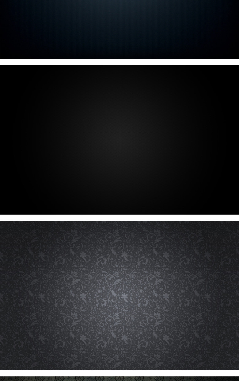 23张黑色系ppt背景图片合集