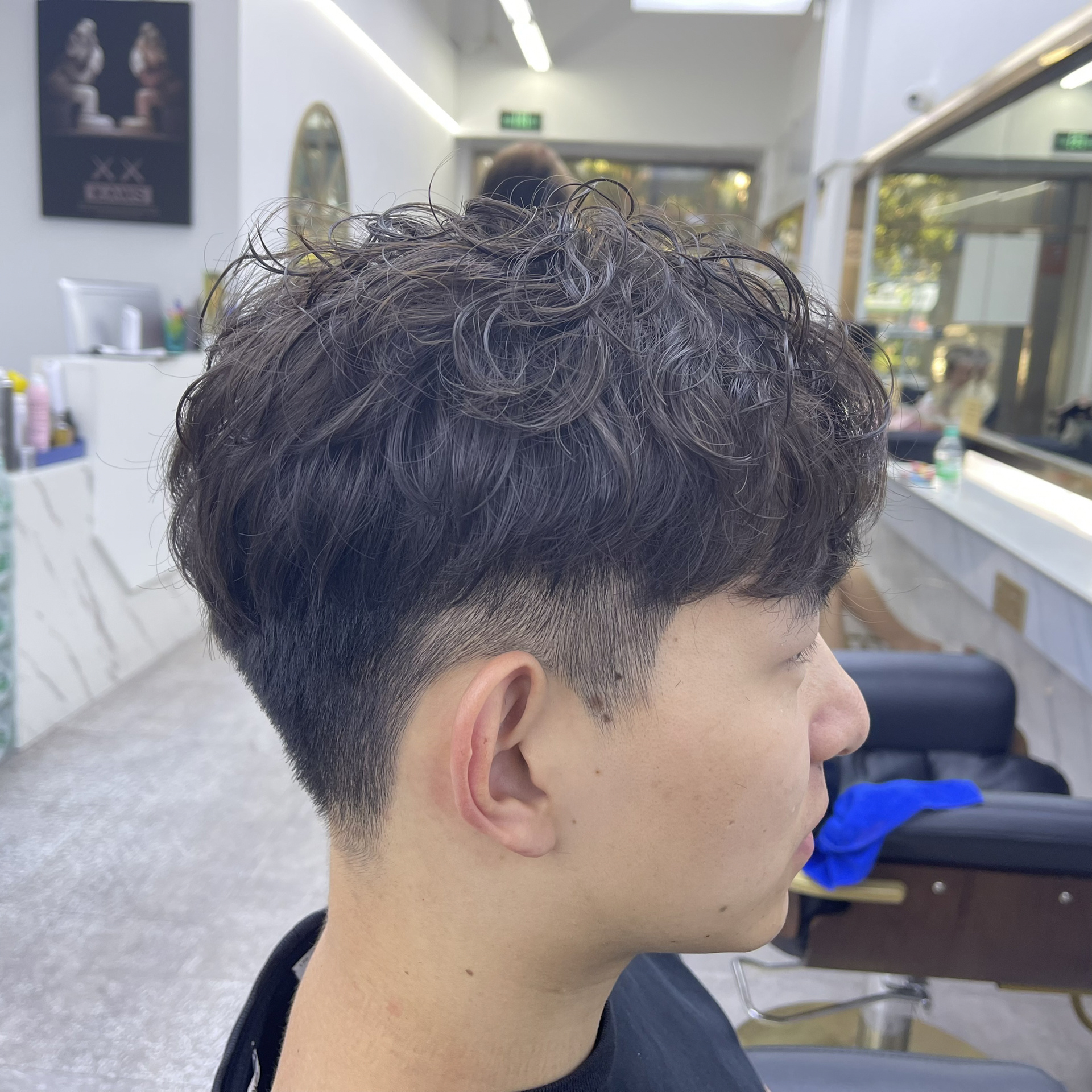 烫 男士三七分纹理1经典百搭又好看 亚洲男生普遍两边鬂角比较蓬松 可