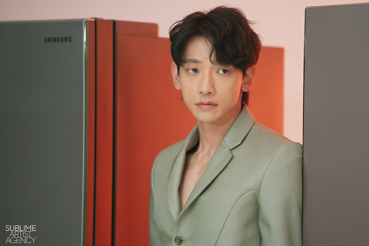 郑智薰 rain没有照明也会发光