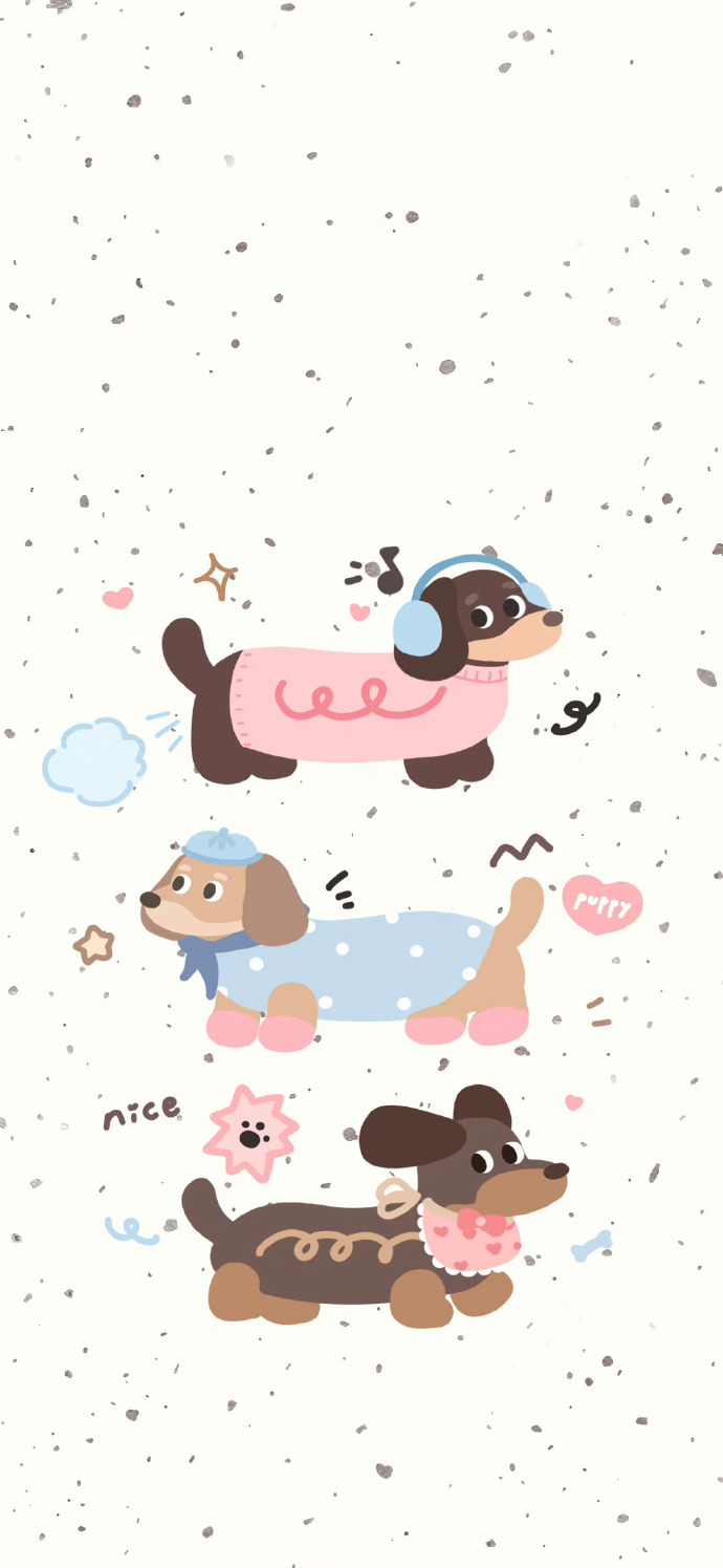 ins风可爱卡通ipad壁纸