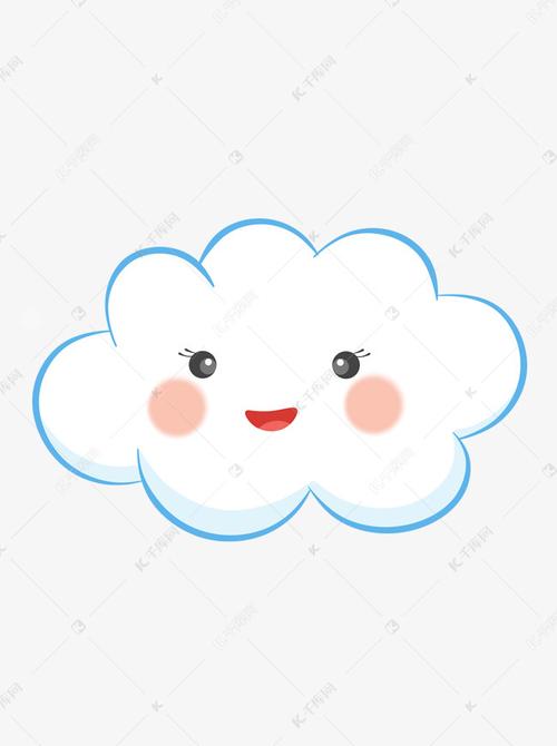 极简简笔画白云微笑白云简笔画怎么画简笔画手绘可爱颜表情卡通白云