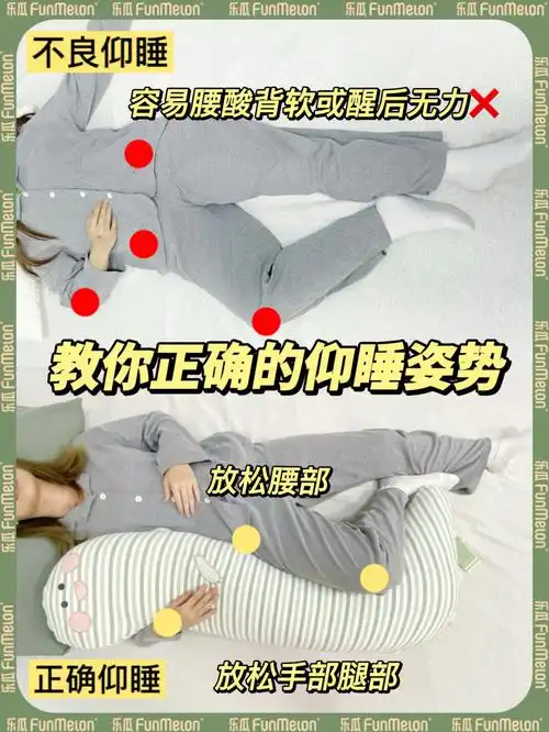 不管你仰睡时是什么姿势,都先过来看看正确的仰睡是什么样的吧!