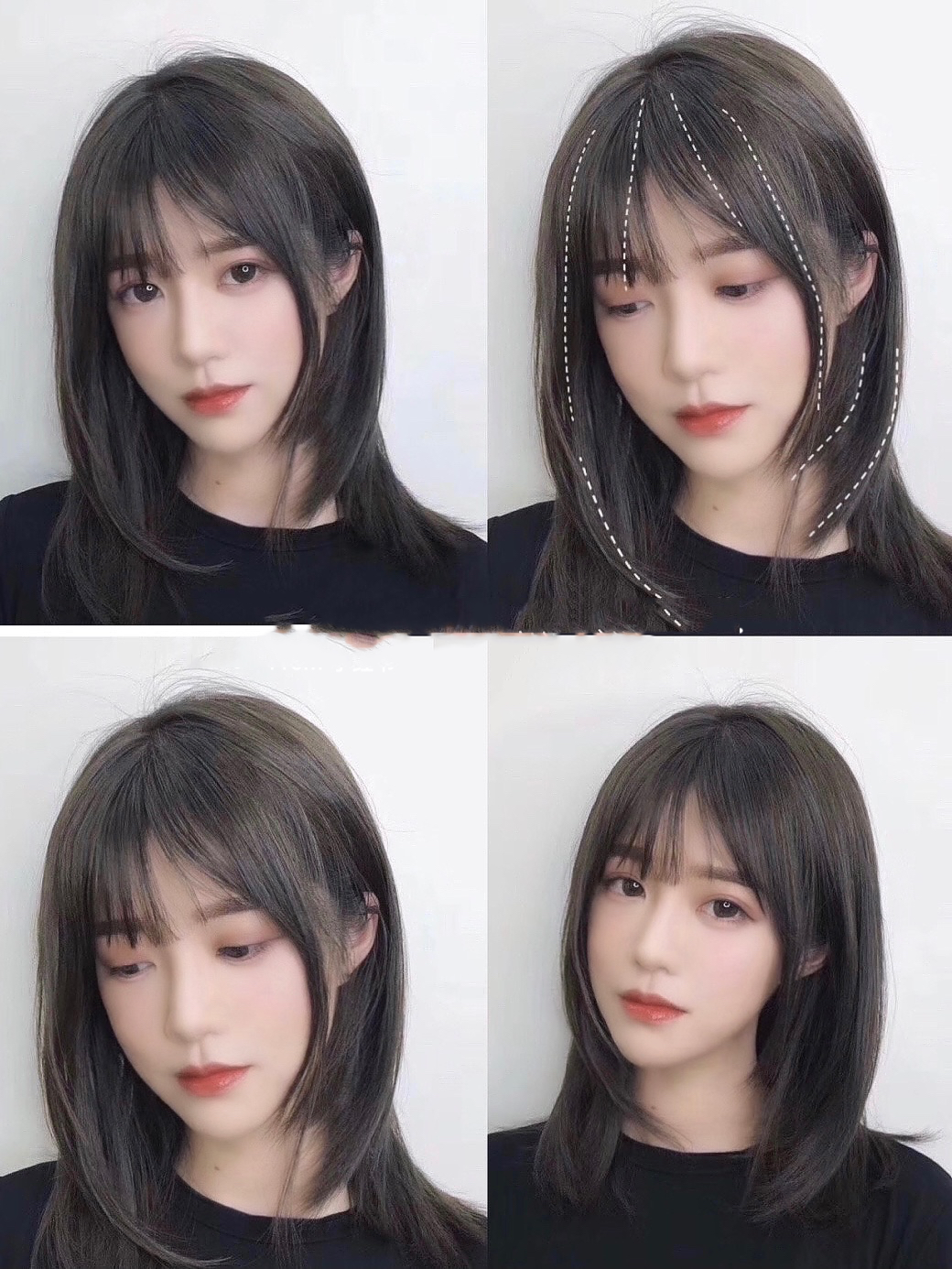 2021推荐发型|免打理中长发0715减龄显脸小 谁剪谁好看的发型