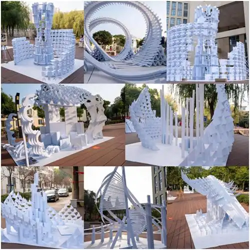 我校第六届大学生建筑模型大赛圆满落幕