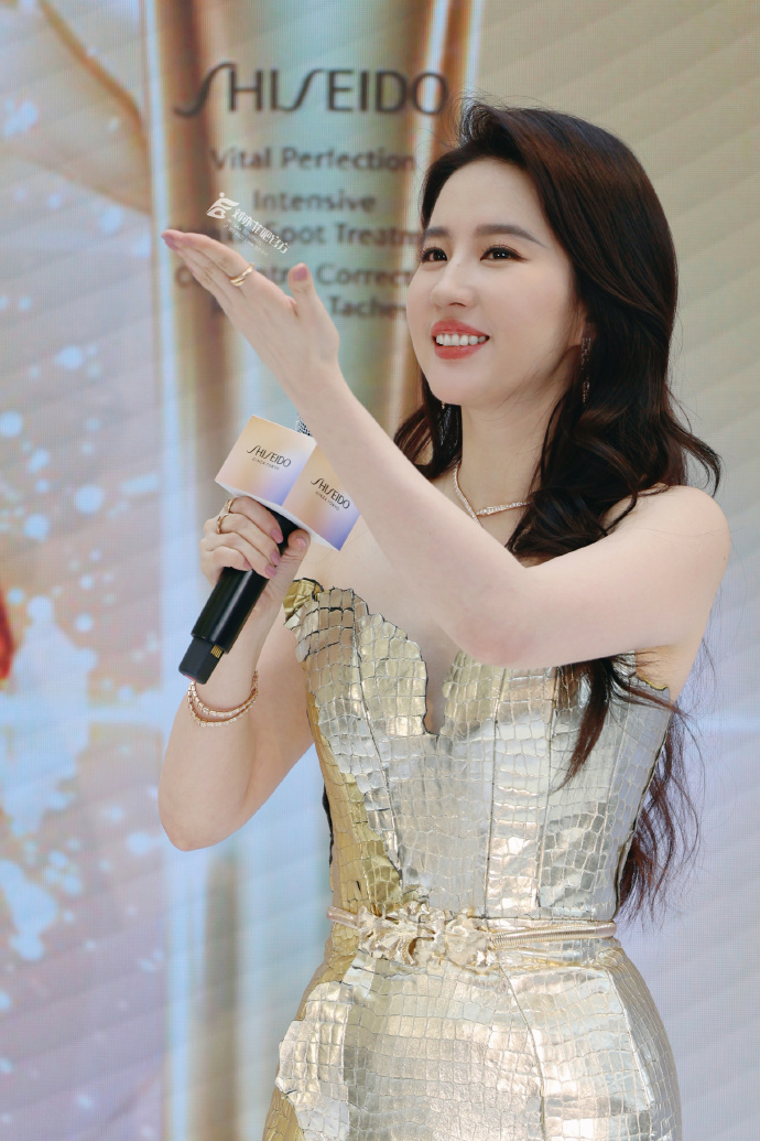 刘亦菲##刘亦菲资生堂全球代言人