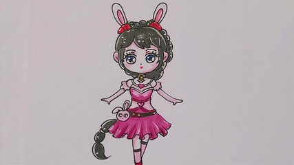 斗罗大陆小舞简笔画