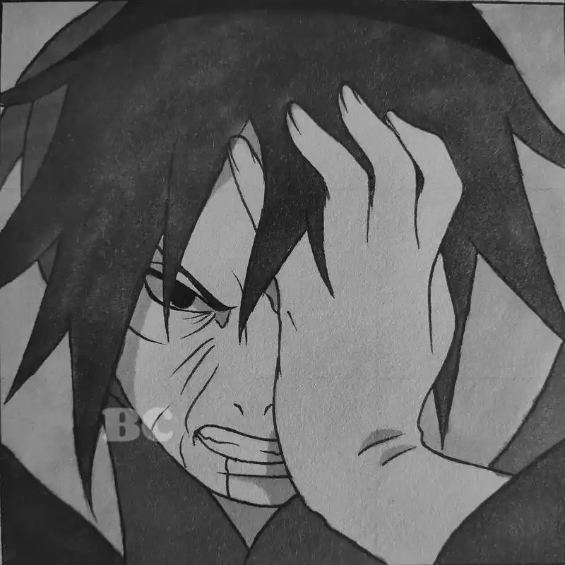 我生在地狱.#带土 #火影忍者 #手绘教程 #绘画 - 抖音