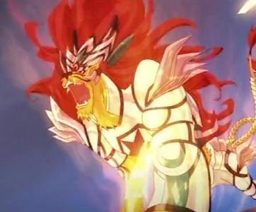 求《神魄》赤焰雄狮进化之后,烈焰狂狮的图