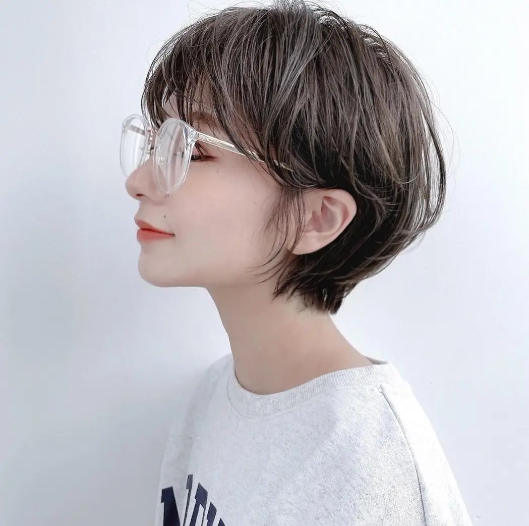 可可爱爱的露耳短发!