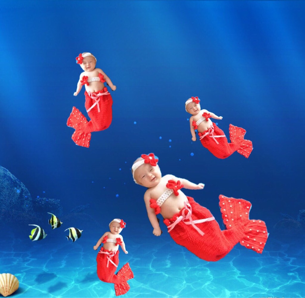 【萌娃戏水】美人鱼的前世与今生_百度宝宝知道