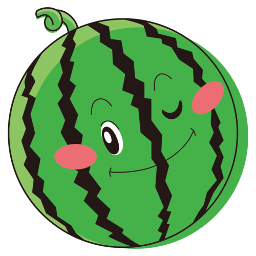 西瓜表情卡通简笔画西瓜简笔画步骤图片大全西瓜头简笔画可爱的西瓜