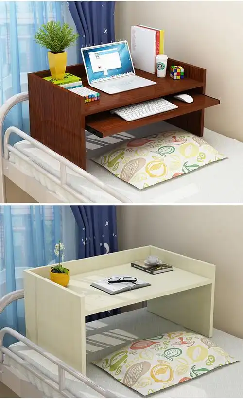 床上笔记本电脑台式床桌榻榻米宿舍上铺创意懒人神器寝室学习书桌80