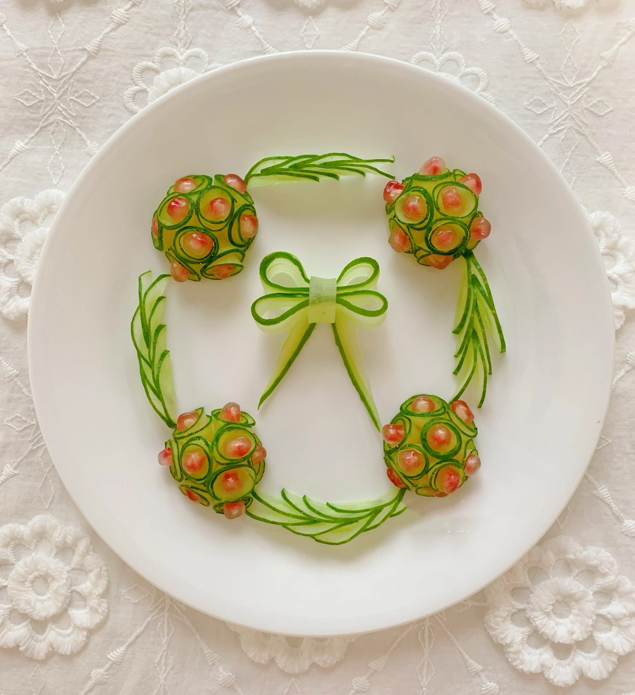 创意盘饰|家宴年夜饭摆盘围边合集(一)17 创意盘饰|家宴年夜饭摆盘