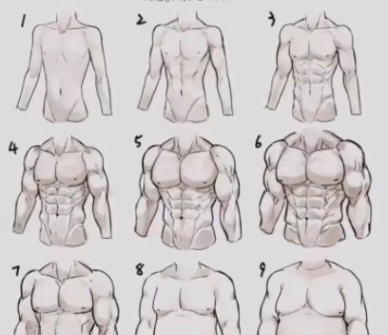 女生最喜欢男生哪种身材?