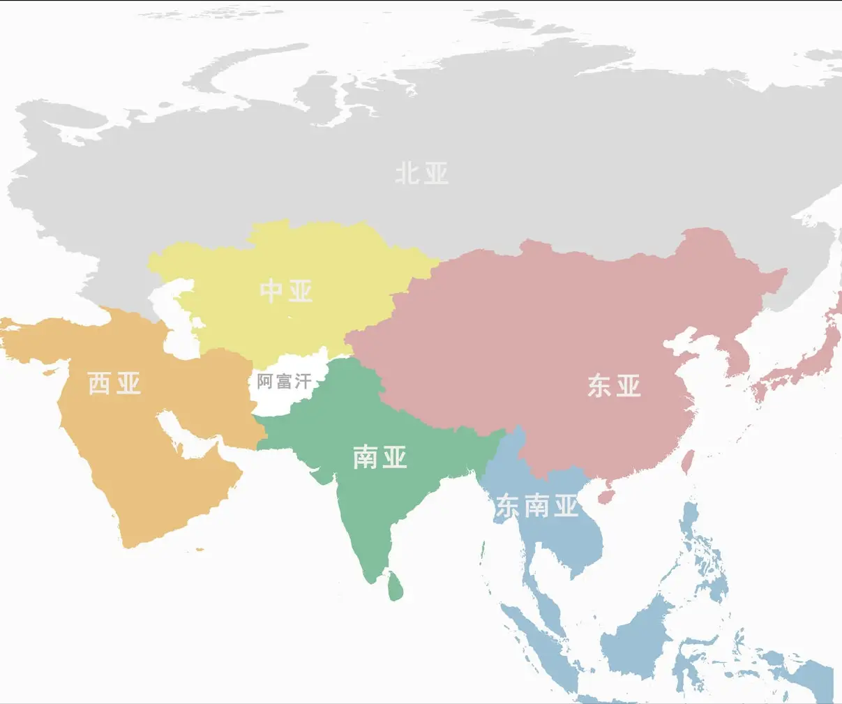 阿富汗地处亚欧大陆的要冲,从这里南下就是巴基斯坦从而到达南亚次