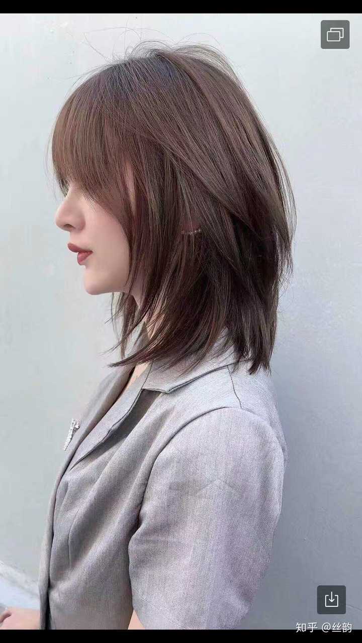 征集短发染色图片耳下一点的短发最近疯狂想染发谢谢