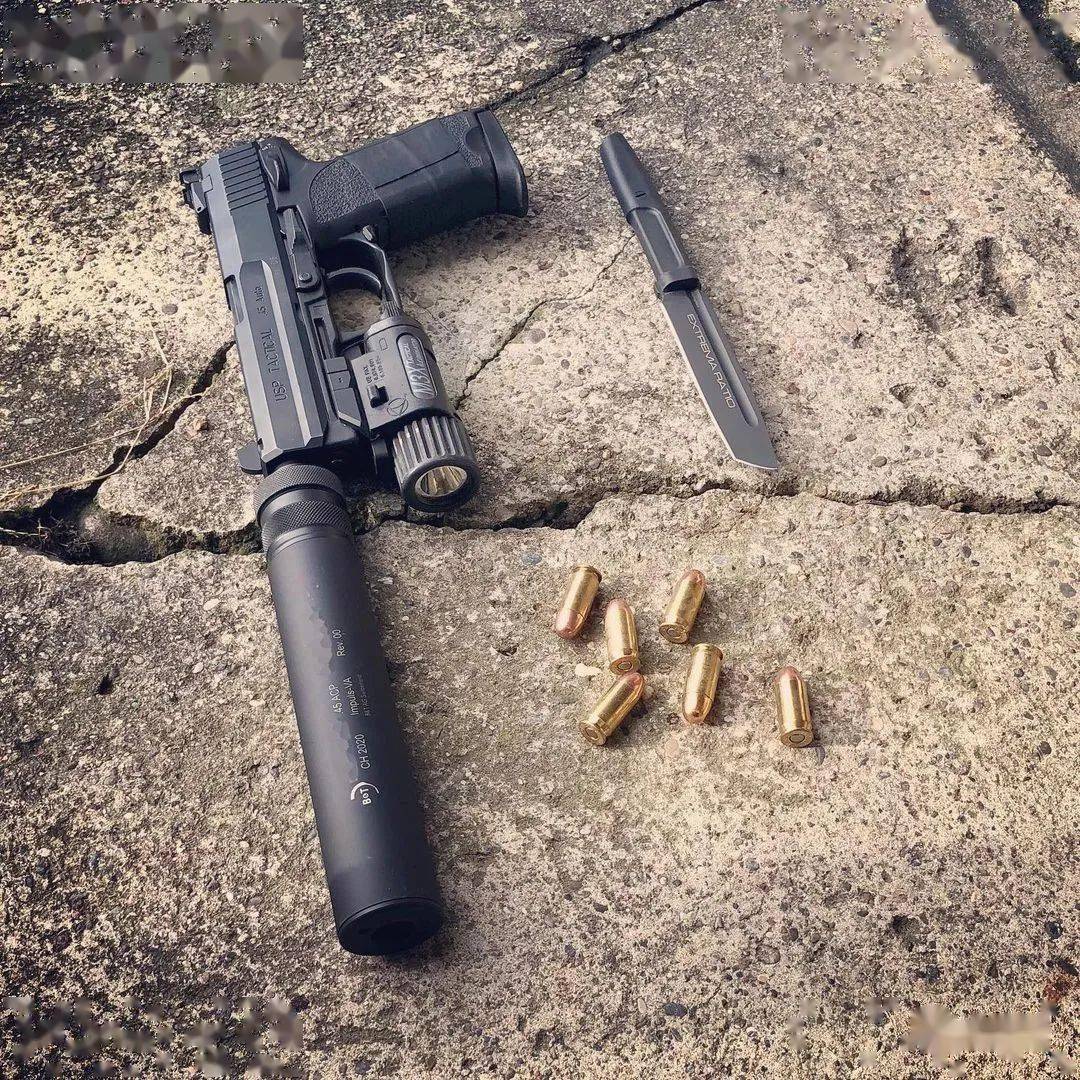 hkusp系列手枪图集很多军迷心目中最美的手枪之一