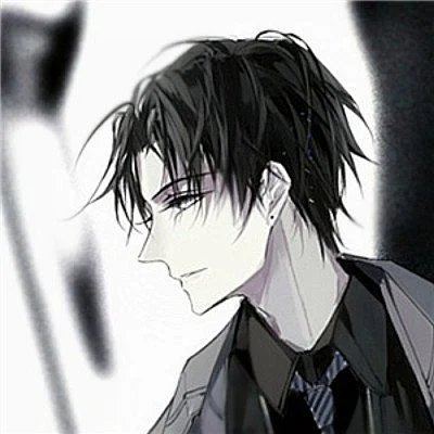 2018精选黑白动漫帅哥头像动漫男生头像帅气冷酷精选图片