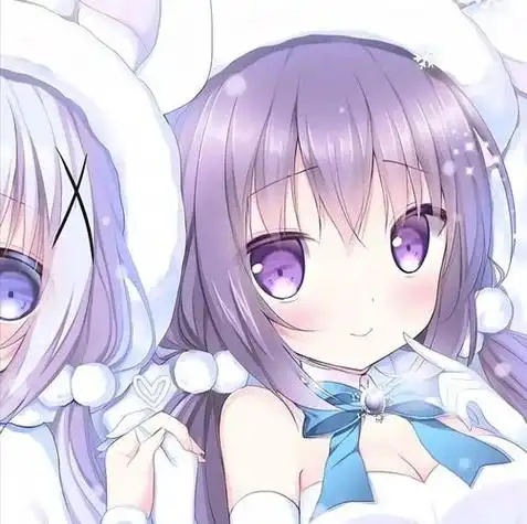 闺蜜头像卡通萌分开 萌萌 卡通头像图片大全 -【爱个性】