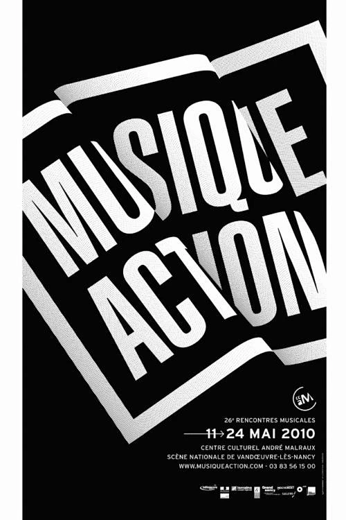 一组优秀海报版式设计参考