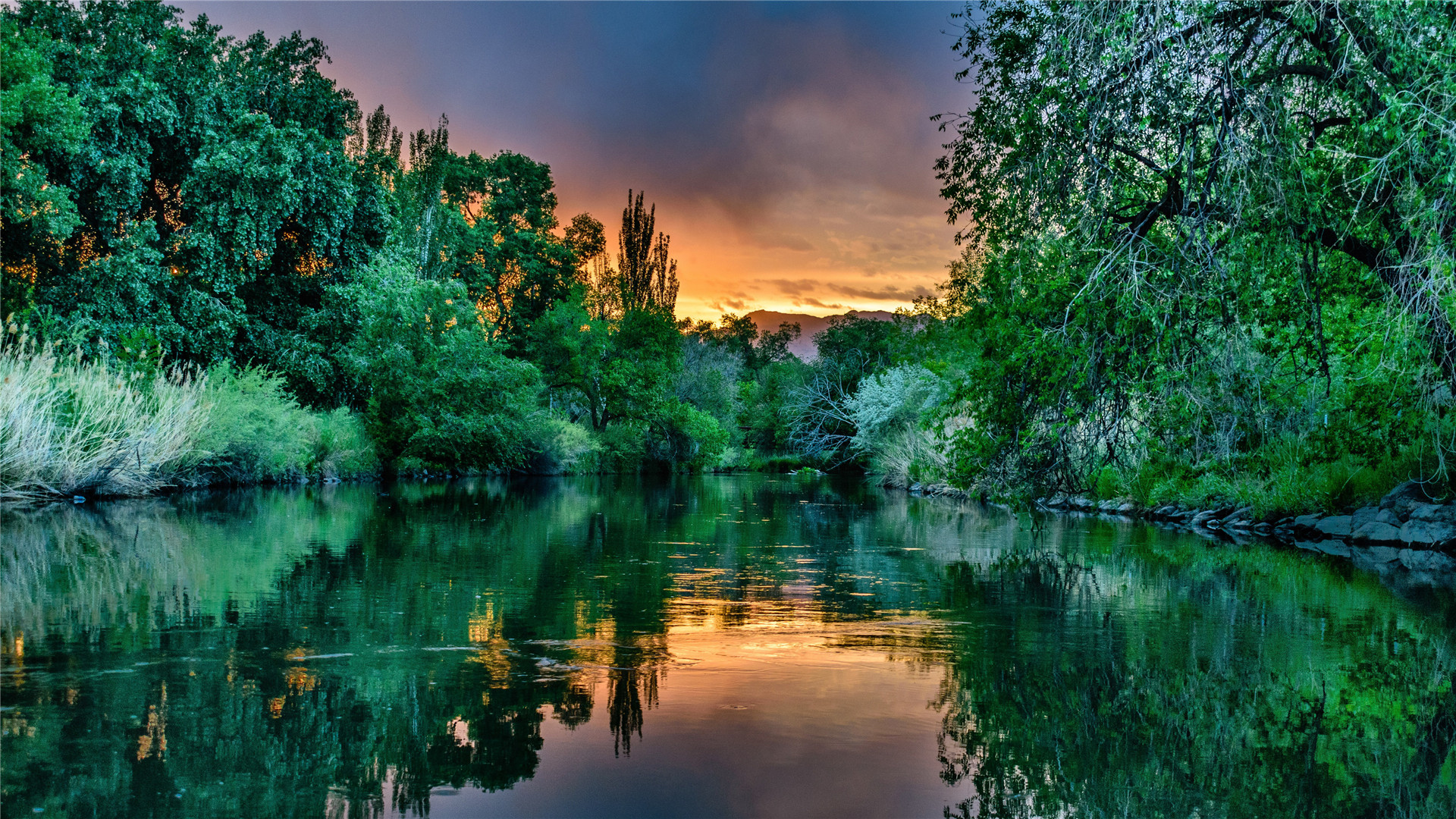 绚丽唯美自然风景高清桌面壁纸