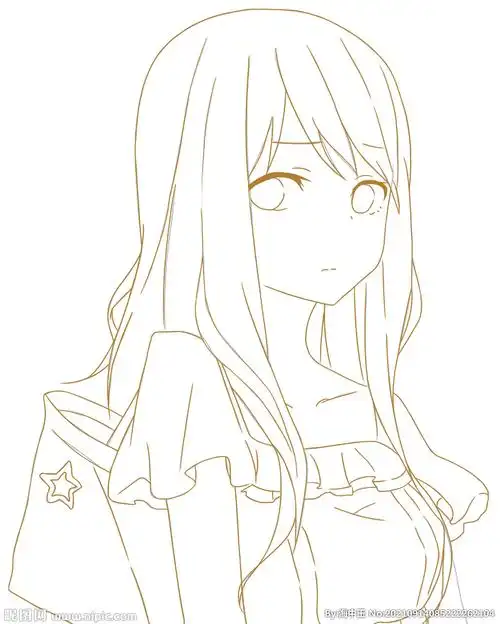 临摹线稿设计图__psd分层素材_psd分层素材_设计图库_昵图网nipic.com