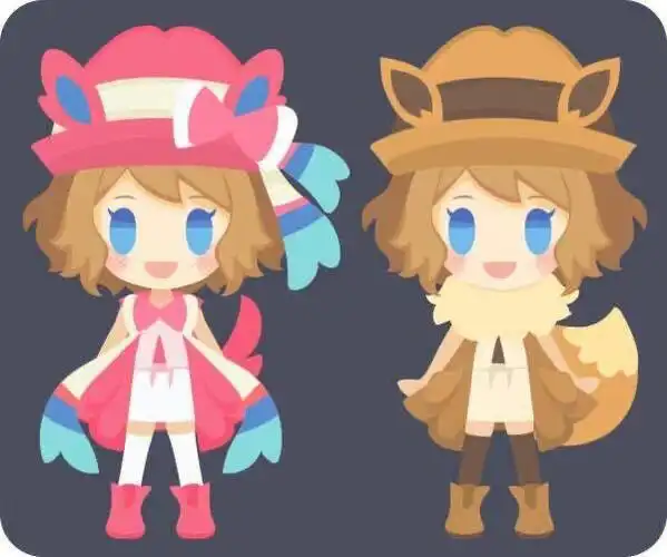 宝可梦莎莉娜小智