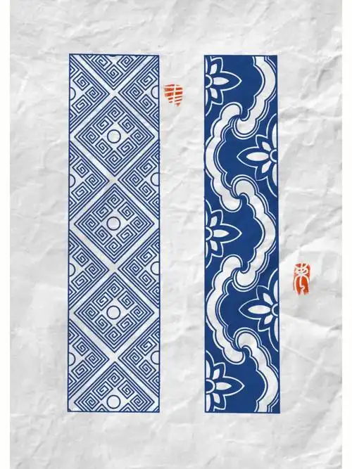 一组传统二方连续纹样72