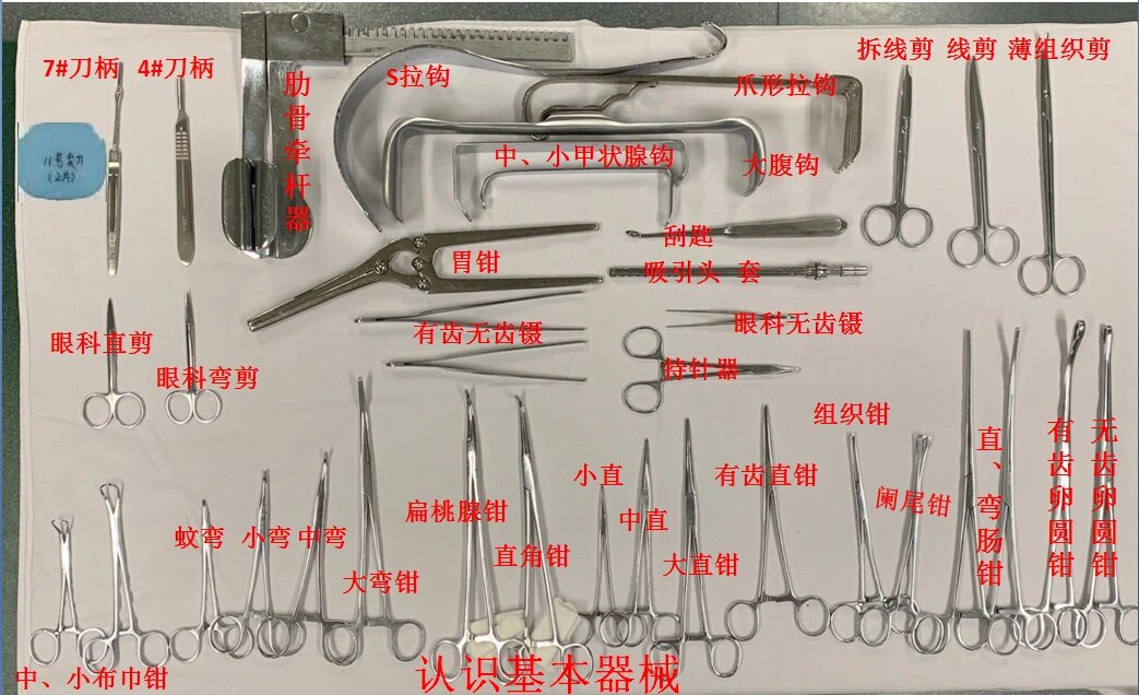认识手术器械