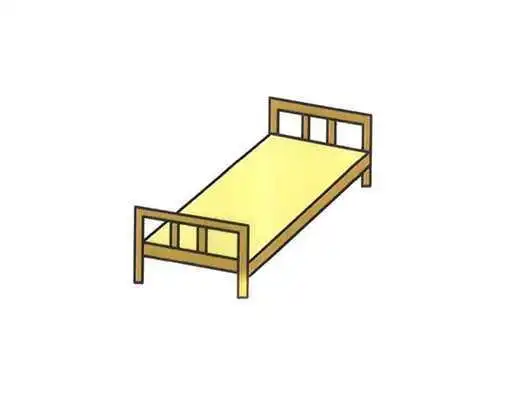 儿童小床简笔画图片教程素描彩铅