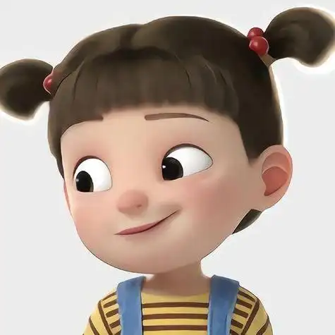 妞妞脸红动漫女生头像图片