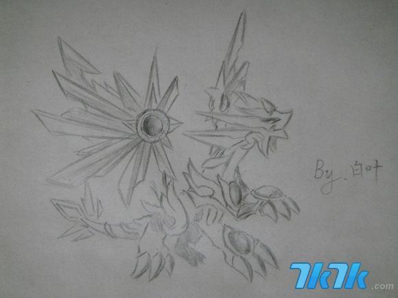 斗罗大陆魂兽简笔画