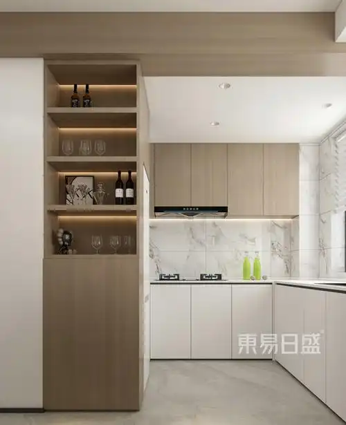 >首页>装修案例>华远昆仑赋140平米现代风格装修案例>更多厨房装修