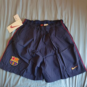 巴塞罗那巴萨 1999-2000 9900赛季主场球迷版球裤 xl码全新带吊牌