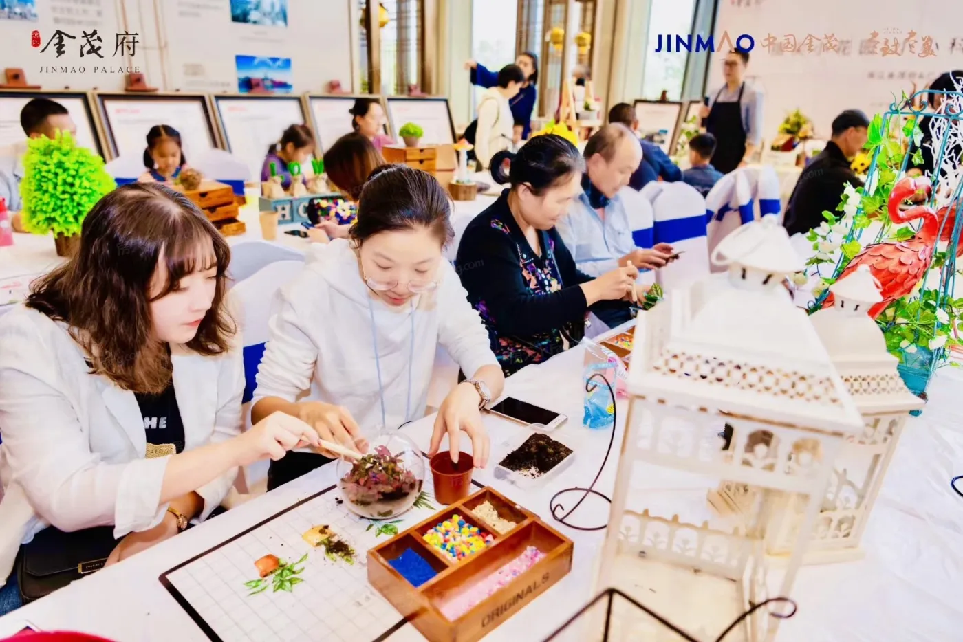 项目现场:暖场活动