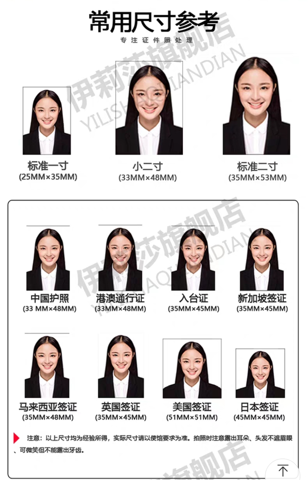 2寸照片,尺寸大小是:3.5厘米×5.