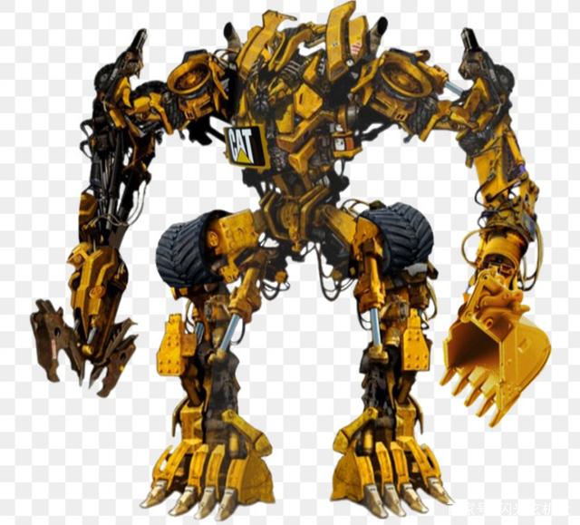变形金刚g1动漫人物在大电影中的演变-狂派挖地虎铲土机