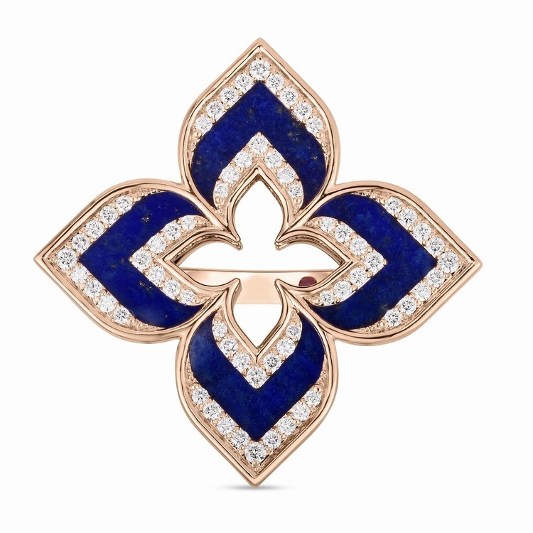 『珠宝』roberto coin 推出 venetian princess 系列:威尼斯宫四瓣花