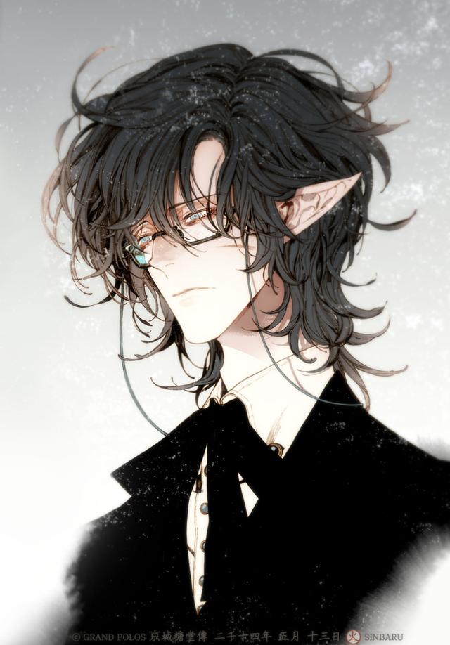 推荐画师:韩国画师sinbaru,线条简洁,发型嚣张