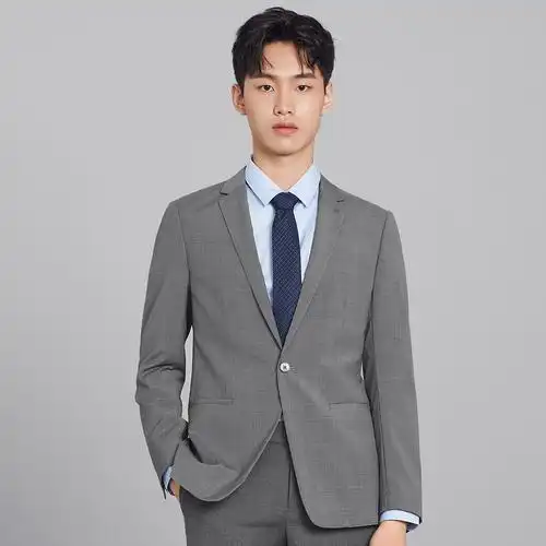 太平鸟西服男装2021春季新款男士商务休闲西装西服