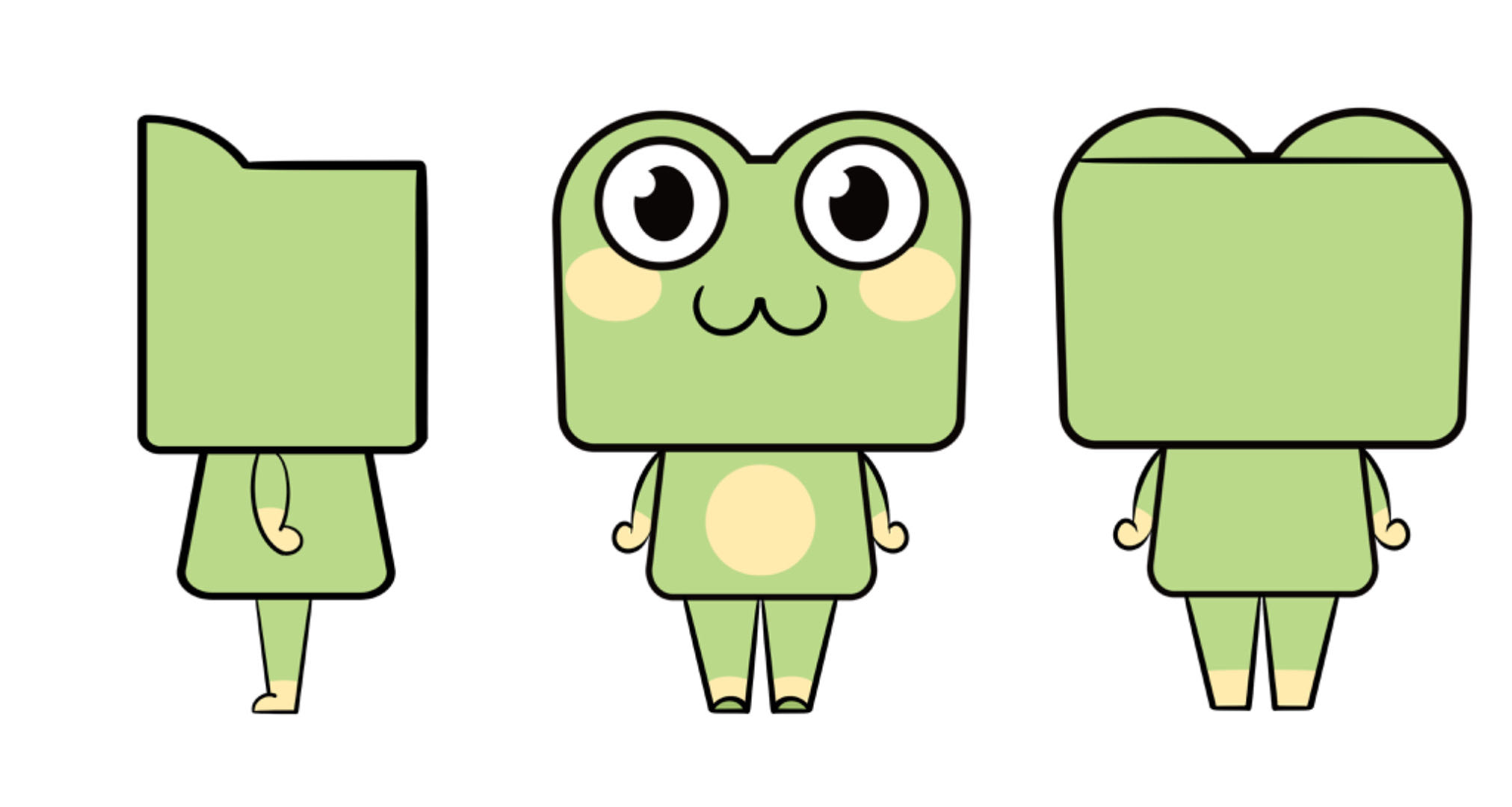 卡通动漫形象设计|蛙欧