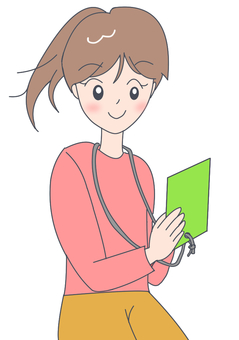 走集会的长袖女孩